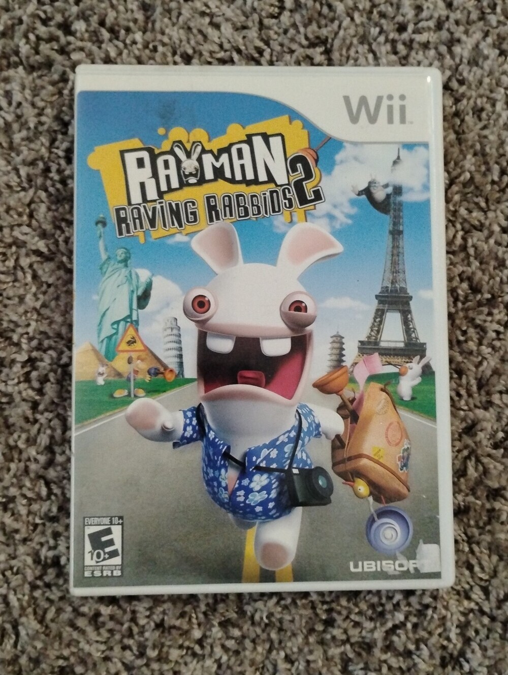 Rayman Raving Rabbids 2 (Nintendo Wii) - Disc & Case Included